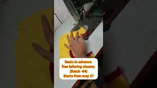 basic to advance free tailoring classes batch 04 [upl. by Ettelimay848]