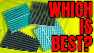 Whats The Best Cabin Air Filter Cabin Filter Types Explained [upl. by Eirhtug934]