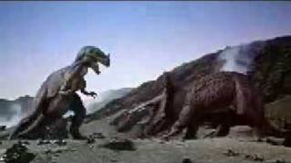 Ceratosaurus vs Triceratops from 1 Million Years BCflv [upl. by Hudnut89]