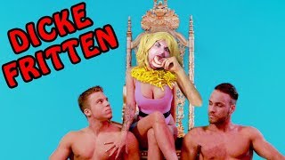 Katja Krassawitz  DICKE FRITTEN Official Music PARODY [upl. by Plumbo893]