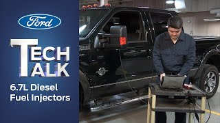 How to Replace and Program a Ford 67L Power Stroke® Diesel Fuel Injector [upl. by Ayotac527]