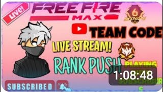 Free fire live stream CS Pusse 😱😯🎯🙏 [upl. by Dillon279]