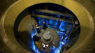 Bizarre Radioactive fluorescence inside the nuclear reactor [upl. by Georgine]