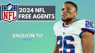 NFL Free Agency Predictions Rumors amp News 2024 OFFENSIVE PLAYERS [upl. by Edina]