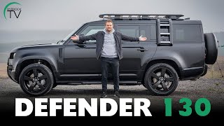 NEW Land Rover Defender 130  First Look amp Drive 4k [upl. by Aietal]