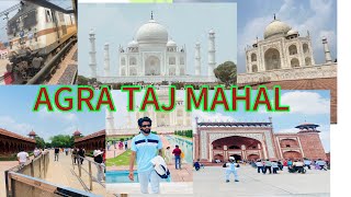 AGRA TAJ MAHAL international vlog part3 indianepal travel [upl. by Rochemont193]