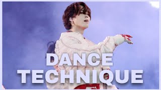 BTS JIMIN  DANCE TECHNIQUE [upl. by Gonroff]