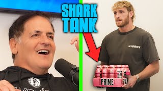 Logan Paul Pitches PRIME to Mark Cuban BRUTALLY Honest Answer [upl. by Crista844]