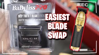 HOW TO SWAP BABYLISS TRIMMER BLADES babyliss bladeswap babylisstrimmer [upl. by Peskoff]