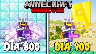 Sobreviví 900 Días en Minecraft Hardcore 121 [upl. by Akcinehs]