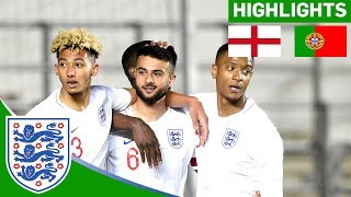 England U20 30 Portugal  Excellent Performance by Young Lions  Official Highlights [upl. by Dranyar]