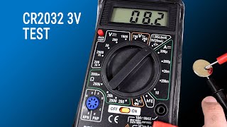 How to measure CR2032 3V Cell Batteries Gaak [upl. by Llorrac345]