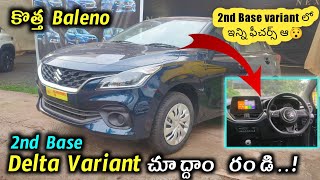 2024 Maruti Suzuki Baleno Delta variant  most value for money variant  best hatchback  New Baleno [upl. by Ahsiad]