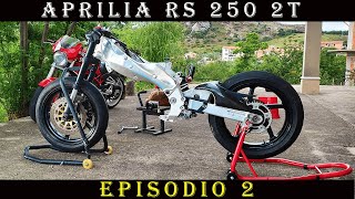 Montiamo il telaio di questa fantastica moto RESTAURO  REBUILD APRILIA RS 250 [upl. by Elspeth]