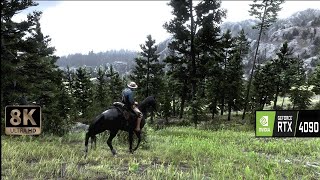 RDR2 on Steroids RTX 4090 Graphics Mod  Close To Realismquot at 8K [upl. by Odnomor486]