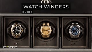 Watch Winders Everything You Need To Know  Bobs Watches [upl. by Latsyek]