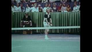 Rod Laver v Bjorn Borg SemiFinal  WCT Finals 1975 Dallas [upl. by Courtnay]