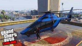 GTA V  Online  Volatus e Nimbus Helicóptero e Avião ÉPICO DLC A BEIRA DA LEI [upl. by Jasun]