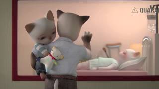 Trois Petits Chats 3D animated short film [upl. by Sundin602]