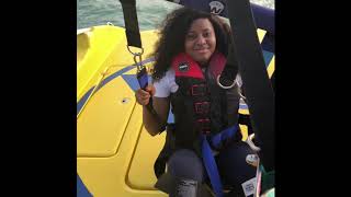 PARASAILING IN ABUDHABI🪂  My Experience in Abu DhabiA must try for everyone visiting UAE 🇦🇪 [upl. by Gmur]