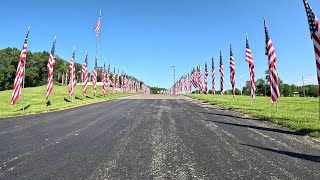 AVENUE OF FLAGS IN REVERENT REMEMBRANCE MEMORIAL DAY 2023 [upl. by Evelyn]