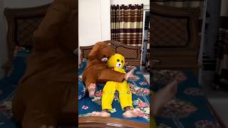 Mr Teddy bear funny video teddytoy stuffedanimal comedy teedybear teddybear bigteddy [upl. by Landahl821]