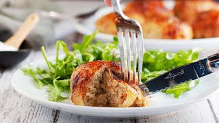 Easy Chicken Ballotine Recipe [upl. by Anialad]