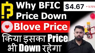 Blove Price  BFIC ka Price Down Kyo Hua Blove Ka Price Bhi Down Rahega [upl. by Stortz]