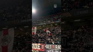 Why Ajax has the best football fans in the world 🌎 [upl. by Nerraw]