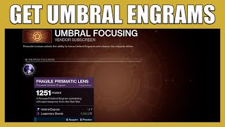 How To Unlock And Where To Get Umbral Engrams In Season Of The Chosen Destiny 2  Season 13 Rewards [upl. by Rabka592]