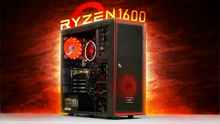 RYZEN 5 1600 В 2023 ГОДУ  ЕСТЬ ЛИ ЖИЗНЬ НА ПЯТИЛЕТНЕЙ РЯЗАНИ КРАСНАЯ СБОРКА НА AMD [upl. by Ferino346]