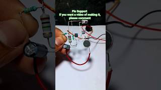 Amazing electronic Project 😃😃 Claps Light Electric Science Project Sound Sensor Circuit shorts [upl. by Welker]