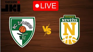 🔴 Live Zalgiris vs Nevezis  Live Play By Play Scoreboard [upl. by Elleimac]