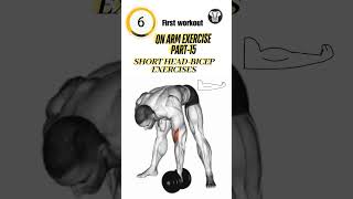 SHORT HEAD BICEP EXERCISES💪 PART 15 shouldergirdle shoulder weighttraining armworkout [upl. by Irrab100]