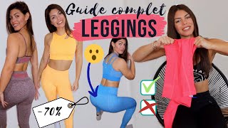 J’ai testé ces LEGGINGS de sport  muscu  HIIT  cardio [upl. by Laural767]