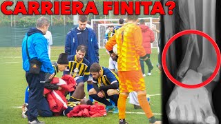 POTRÓ GIOCARE ANCORA A CALCIO L’infortunio peggiore della mia vita 🚑 [upl. by Asiram]