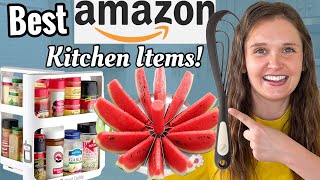 20 FAVORITE Amazon Kitchen Cooking amp Organization Items  Julia Pacheco [upl. by Chaffee350]