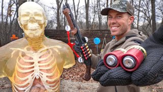 How LETHAL is a 12 Gauge Mini Shell Shockwave 590s vs Human Torso [upl. by Dnumsed]