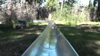 Toboggan Run Alpine Slide POV Magic Mountain Merimbula Australia Wiegand [upl. by Ceil]