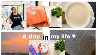 A Day in my life  Caffè date ♡  Aesthetic vlog  unboxing nykaa  weekly vlog [upl. by Tristan292]