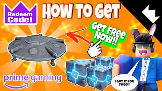 Limited Time How to get Free Hovering UFO in Prime Gaming Roblox  Only Amazon Mobile Roblox [upl. by Ker943]