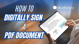 How to Digitally Sign a PDF Document FREE [upl. by Nich]