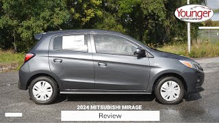 2024 Mitsubishi Mirage Review  Several Changes for 2024 [upl. by Awe]