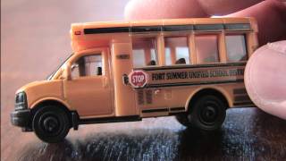 GMC SCHOOL BUS Matchbox review by CGR Garage [upl. by Camellia]