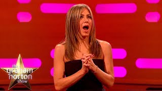 Jennifer Aniston Gets Emotional Over The Friends Theme Song  The Graham Norton Show [upl. by Salangia]