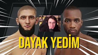 TOLUNAY ÖREN ONLİNE UFC OYNUYOR POPİŞTEN YİYOR [upl. by Tilden]