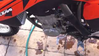 2013 KTM 450 SXF clutch noise [upl. by Francyne544]