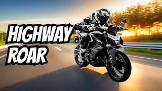 CFMOTO 450NK Highway 4K Pure SOUND 2024 [upl. by Emiatej]