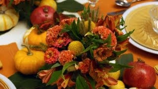 Autumn Tablescape With Rebecca Robeson  At Home With P Allen Smith [upl. by Getraer]