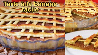 Délicieuse Tarte à la banane très facile à faire la meilleur façon dutiliser vos bananes trop mûres [upl. by Kehoe]